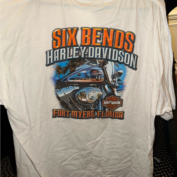 Like New Mens Harley Davidson T-Shirts in Lots of 2 Size XL - Picture 5 of 7